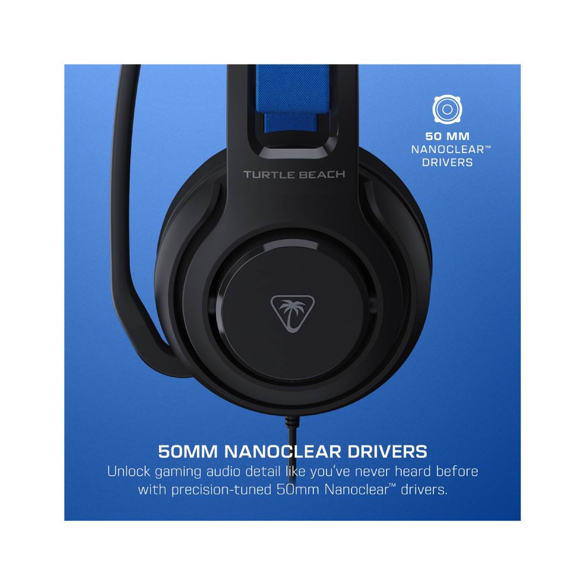 TURTLE BEACH TBS-3002-05 Atlas 200 Ενσύρματα Ακουστικά για Gaming, Μαύρο | Turtle-beach| Image 4