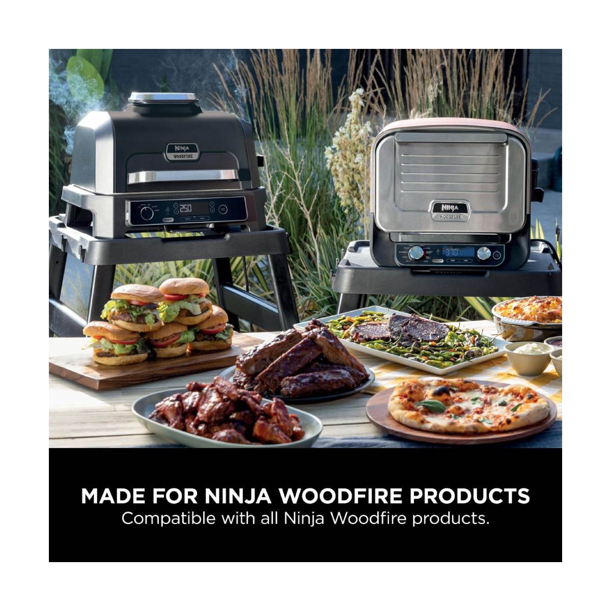 NINJA 4718J800EUUK Woodfire Adjustable Stand for Outdoor Oven | Ninja| Image 2