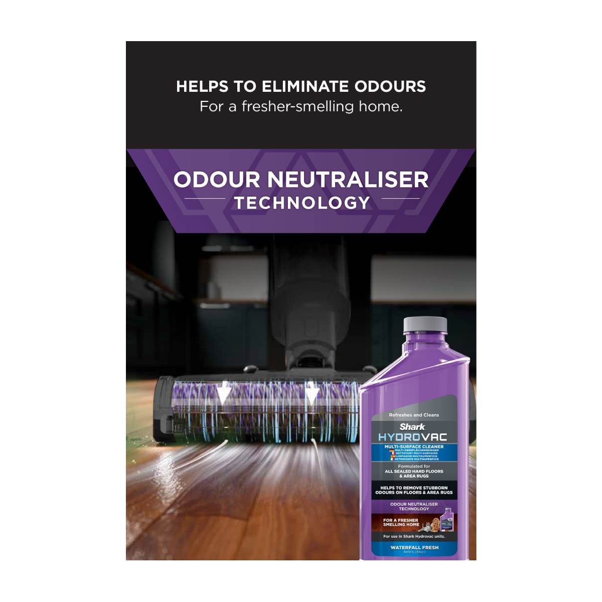 SHARK Multi‑Surface Floor Cleaner Ανταλλακτικό Υγρό Καθαρισμού Δαπέδου 1 Lt | Shark| Image 3