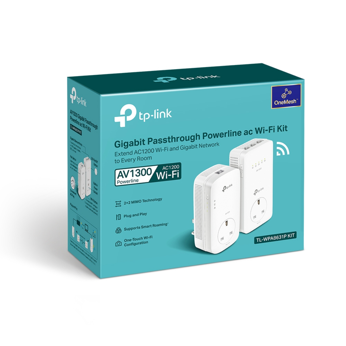 TP-LINK TL-WPA8631P Σετ Powerline Διπλό με Wi-Fi | Tp-link| Image 4