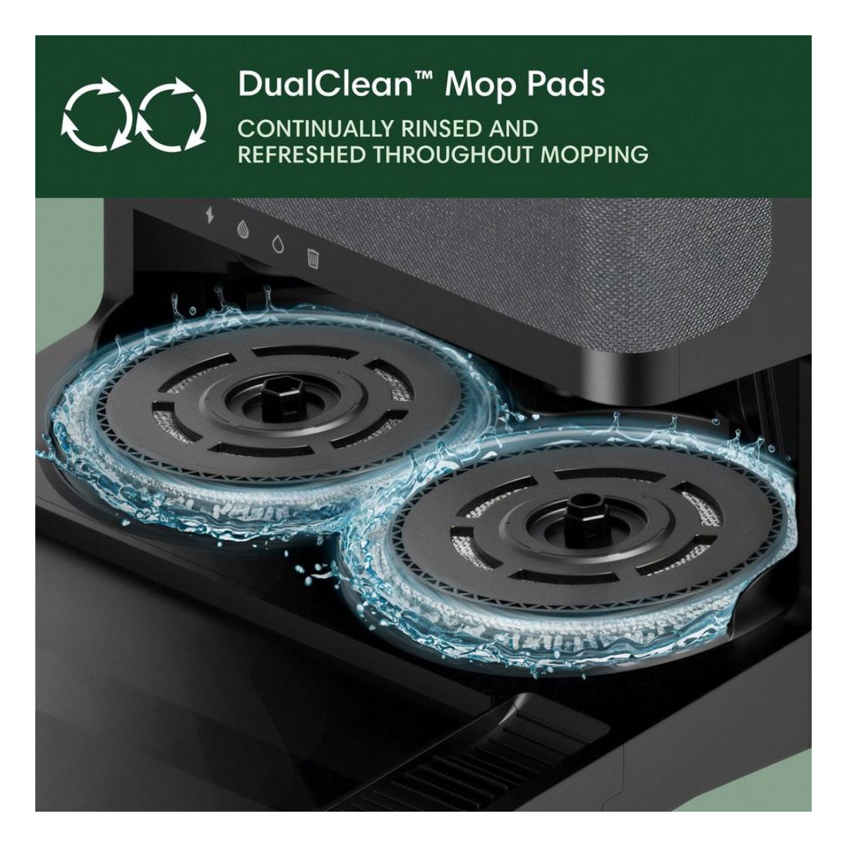 ROOMBA N185040 Plus 505 Combo + AutoWash Βάση Ρομποτική Σκούπα - Σφουγγαρίστρα, Μαύρο | Irobot| Image 9