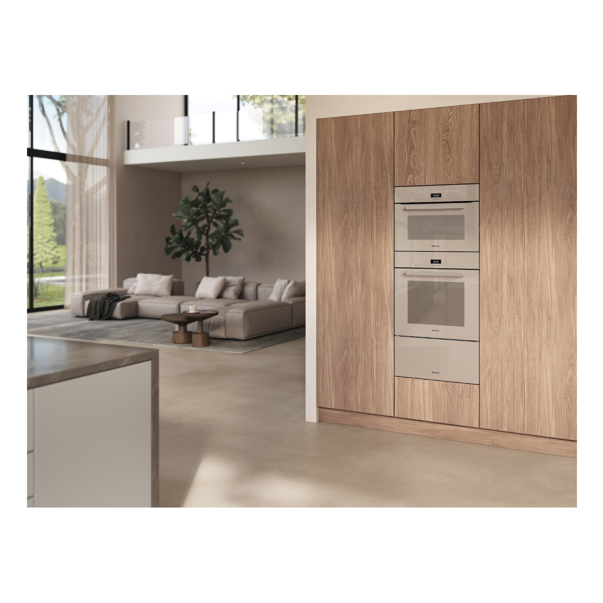 MIELE DGC 7440 HC PRO Εντοιχιζόμενος Φούρνος Ατμού με Υδρόλυση 45 cm, Μπεζ Περλέ  | Miele| Image 5