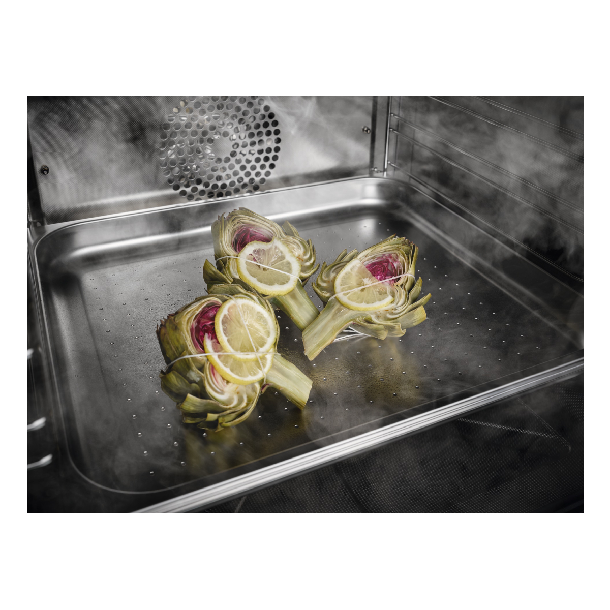 MIELE DGC 7440 HC PRO Εντοιχιζόμενος Φούρνος Ατμού με Υδρόλυση 45 cm, Μπεζ Περλέ  | Miele| Image 4
