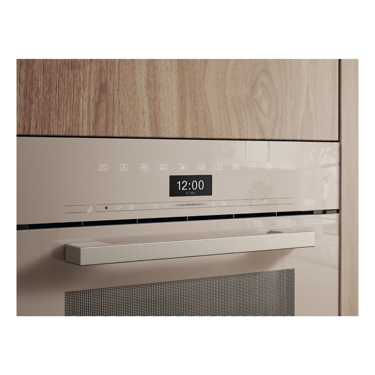 MIELE DGC 7440 HC PRO Εντοιχιζόμενος Φούρνος Ατμού με Υδρόλυση 45 cm, Μπεζ Περλέ  | Miele| Image 2