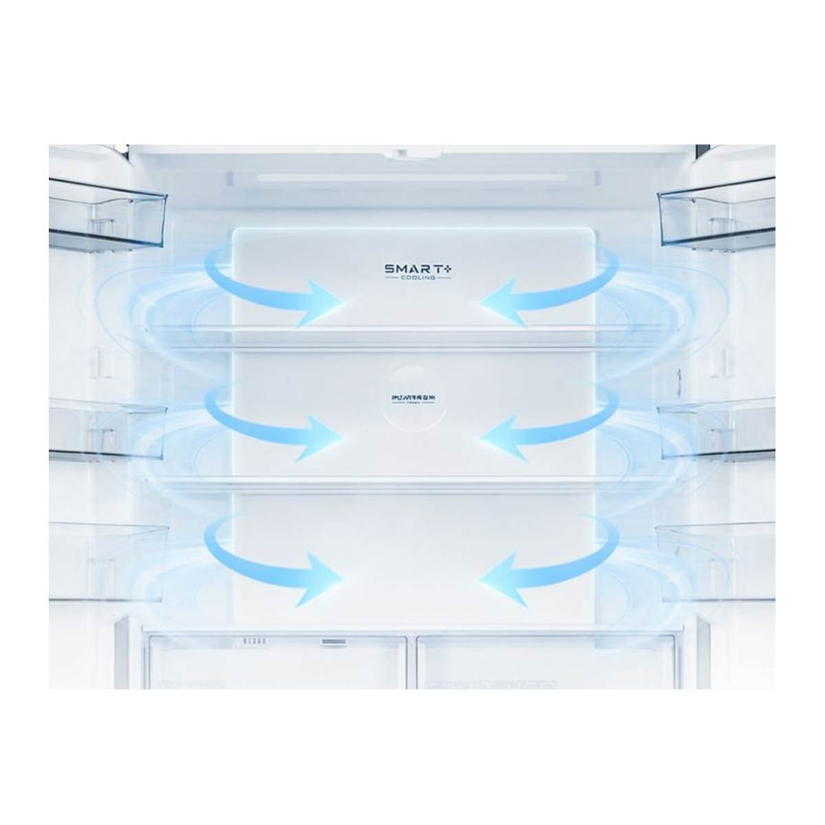 MIDEA MDRM706BIE70 Ψυγείο Τετράπορτο Slot-Ιn, Ανθρακί  | Midea| Image 8
