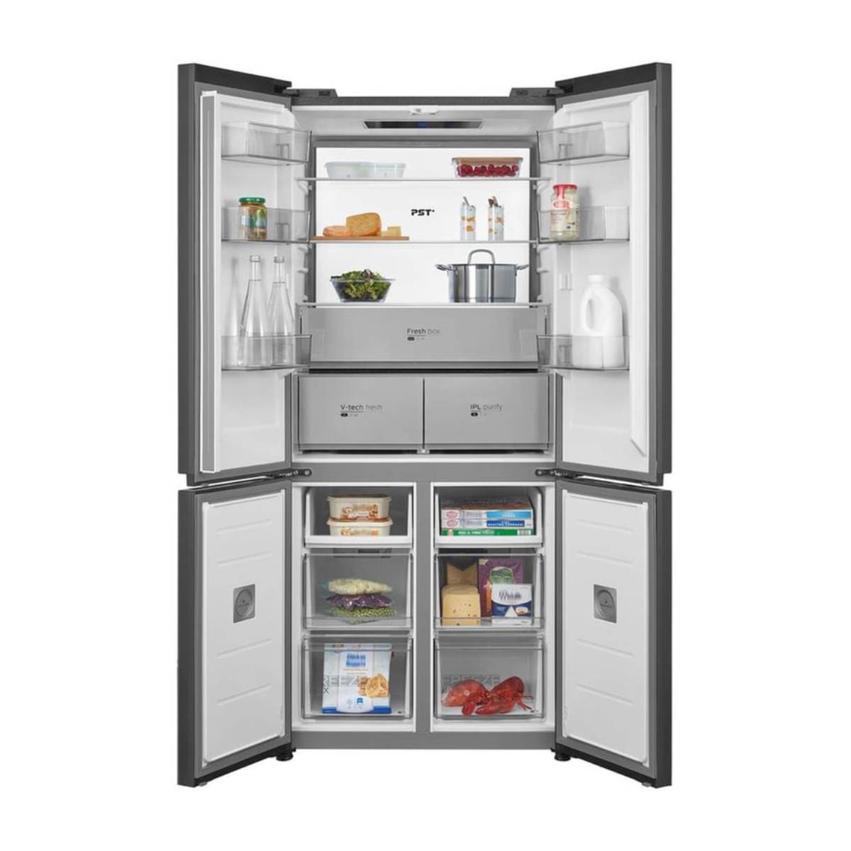 MIDEA MDRM706BIE70 Ψυγείο Τετράπορτο Slot-Ιn, Ανθρακί  | Midea| Image 3