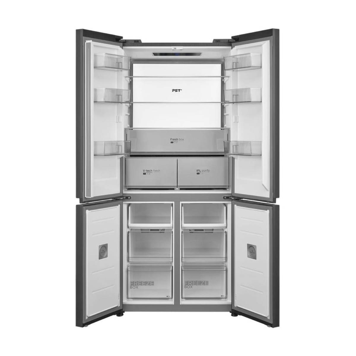 MIDEA MDRM706BIE70 Ψυγείο Τετράπορτο Slot-Ιn, Ανθρακί  | Midea| Image 2