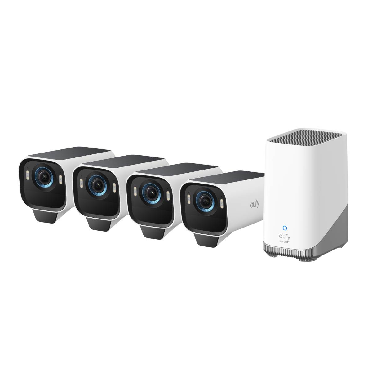 ANKER Eufy Cam S3 Pro Κιτ 4 Ασύρματων Εξωτερικών Καμερών Ασφαλείας με Ηλιακή Φόρτιση | Anker| Image 1