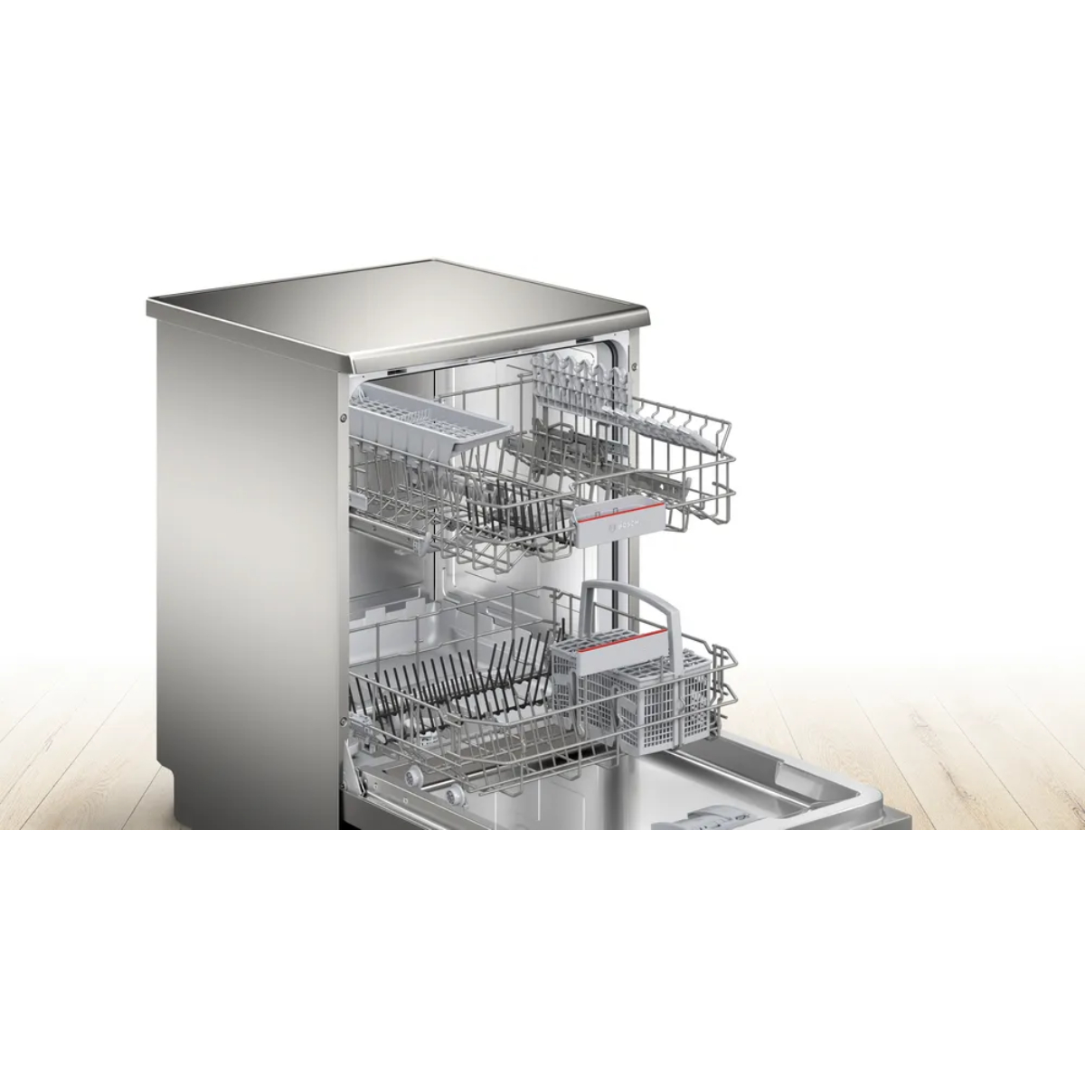 BOSCH SMS4HTI16E Ελεύθερο Πλυντήριο Πιάτων με WiFi 60 cm, Inox | Bosch| Image 3
