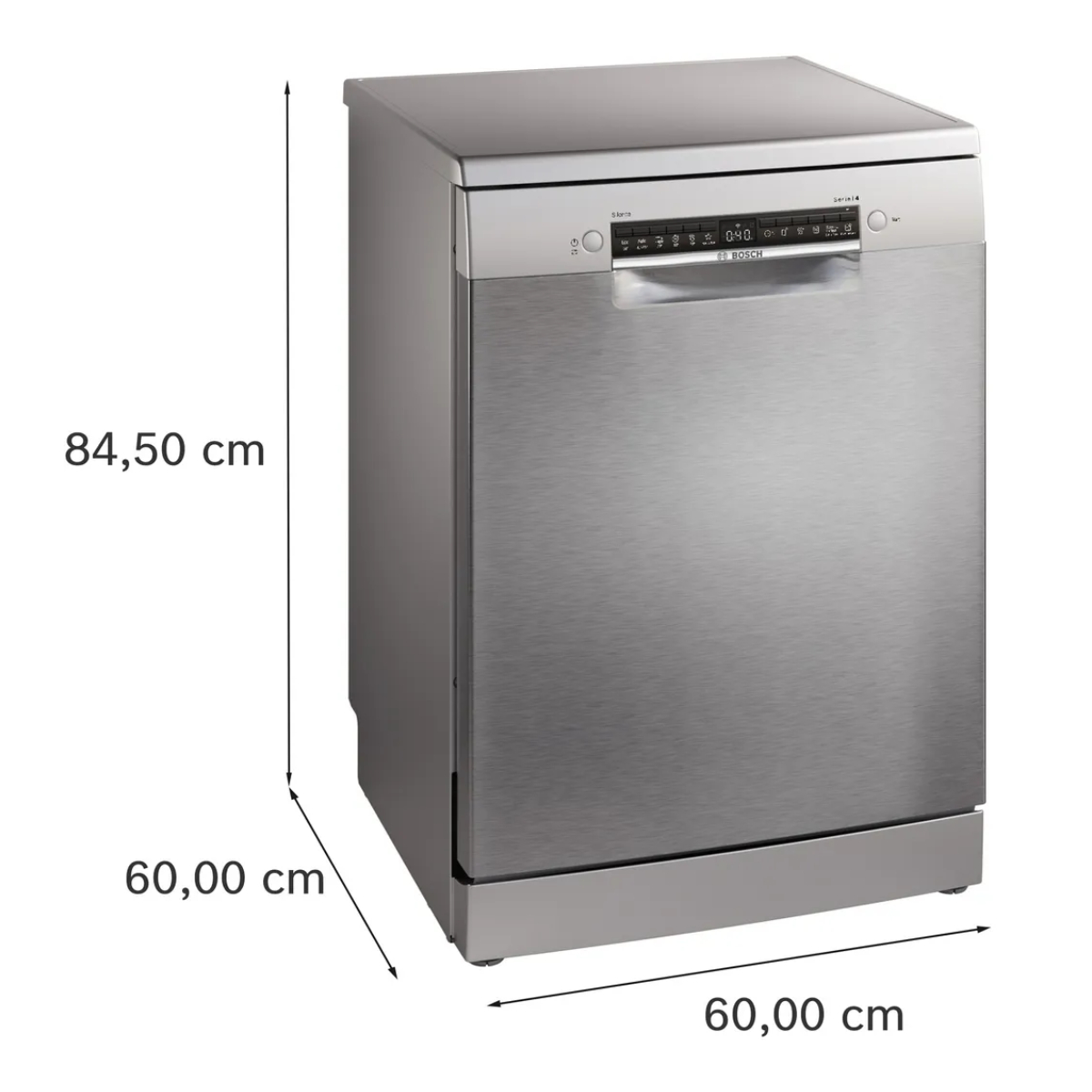 BOSCH SMS4HTI16E Ελεύθερο Πλυντήριο Πιάτων με WiFi 60 cm, Inox | Bosch| Image 7