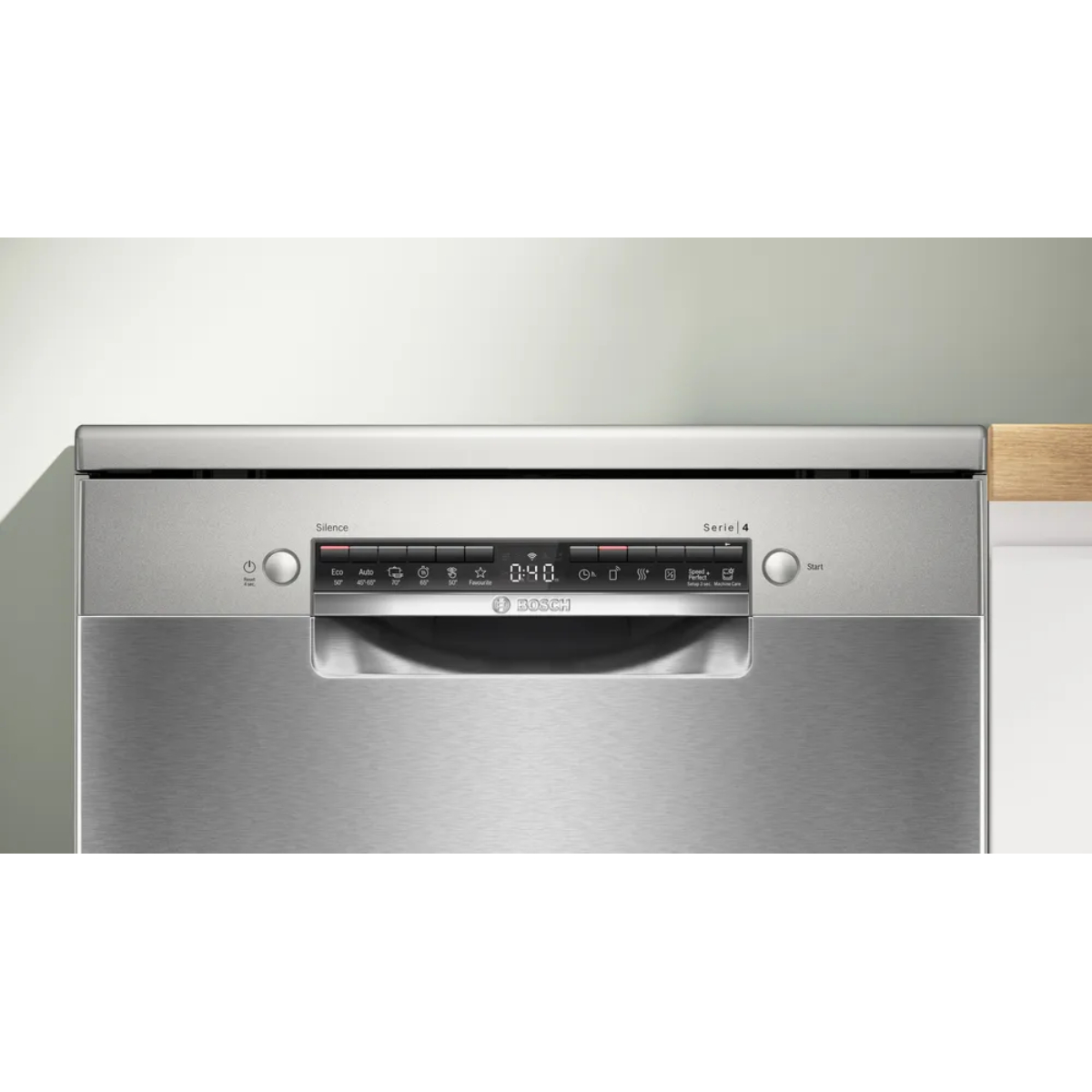 BOSCH SMS4HTI16E Ελεύθερο Πλυντήριο Πιάτων με WiFi 60 cm, Inox | Bosch| Image 2