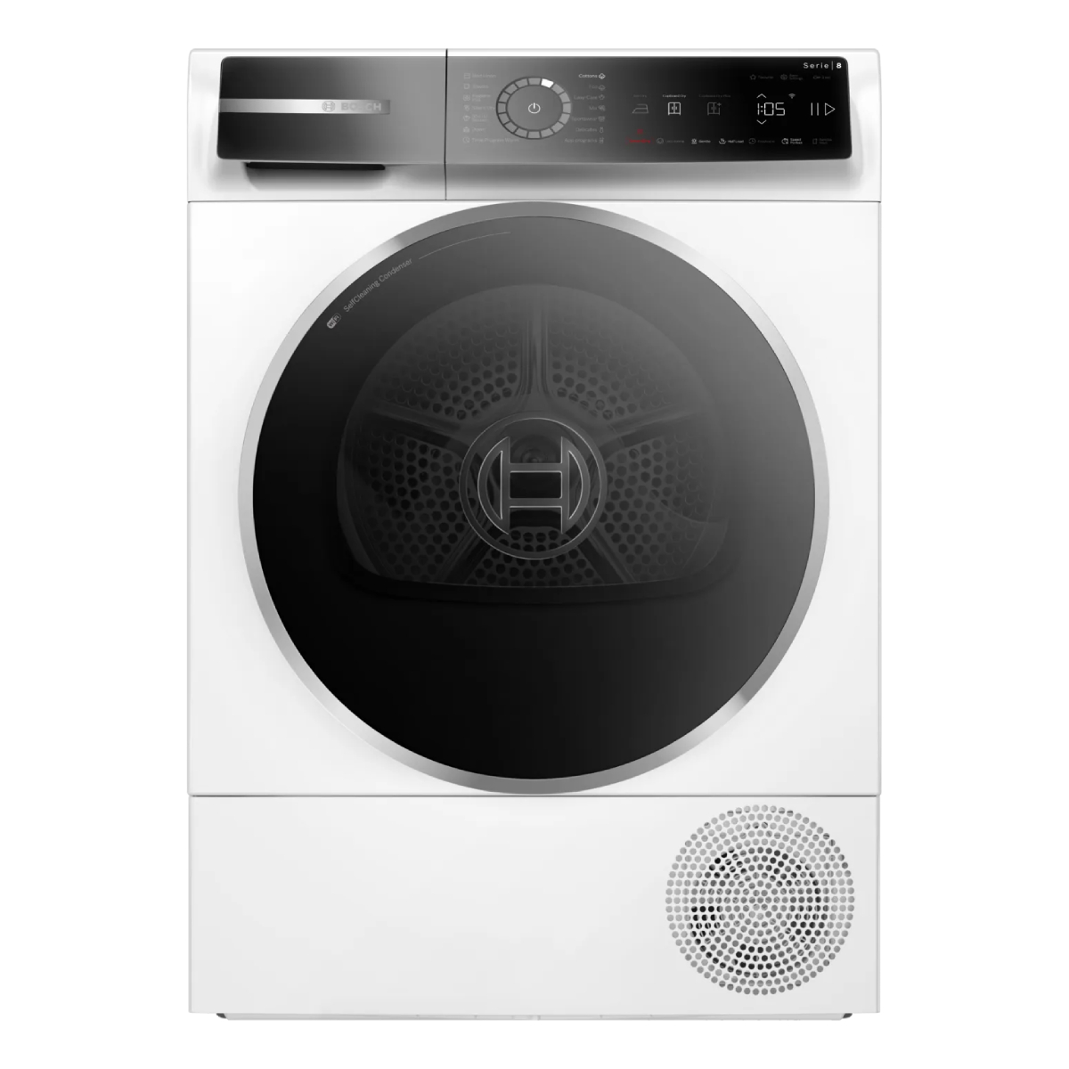 BOSCH WQB246DNBY Σειρά 8 Στεγνωτήριο Ρούχων με Αντλία Θερμότητας 9 kg, Άσπρο | Bosch| Image 1