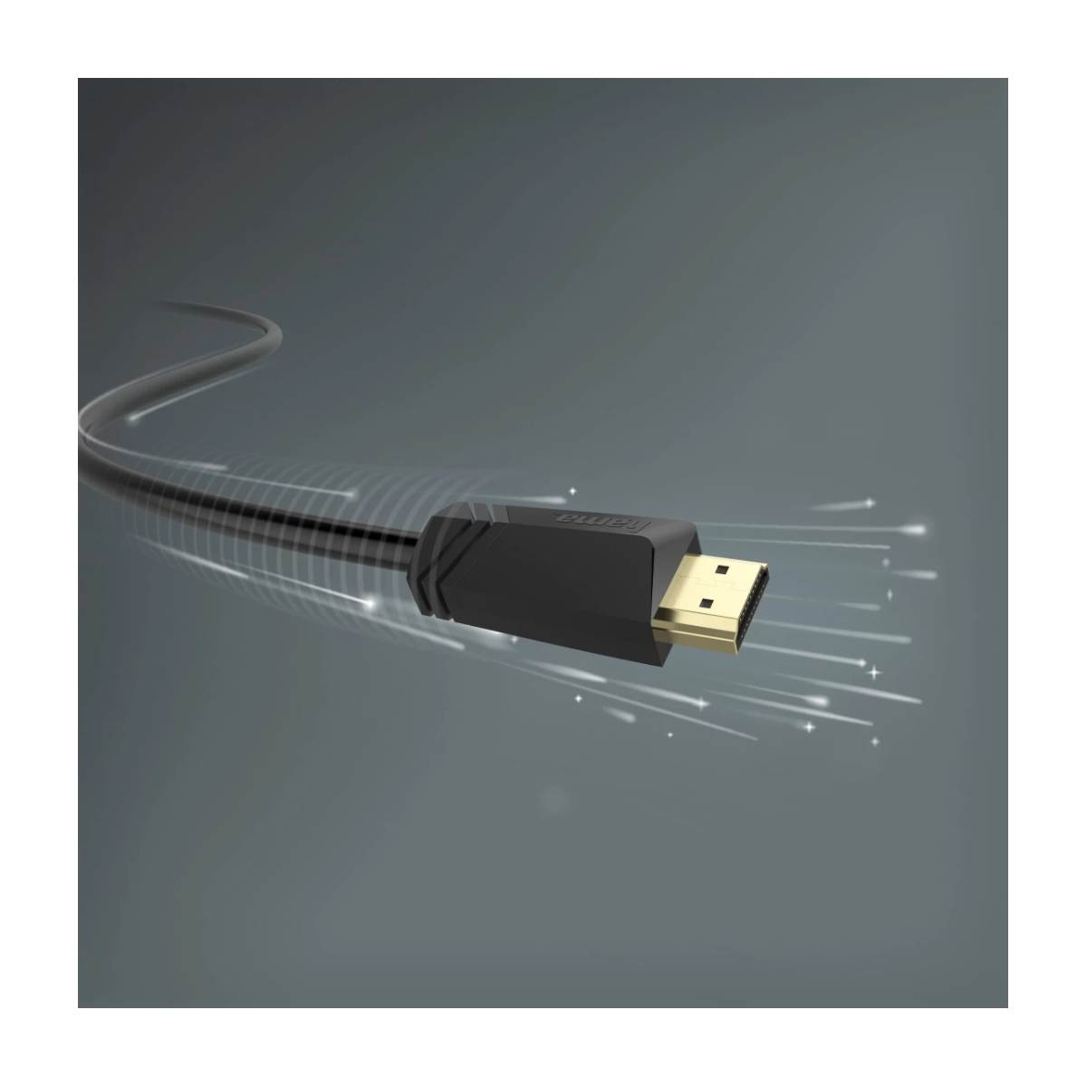 HAMA 00205008 Καλώδιο HDMI Υψηλής Ταχύτητας 4K με Ethernet, Gold-Plated, 7,5 m | Hama| Image 2