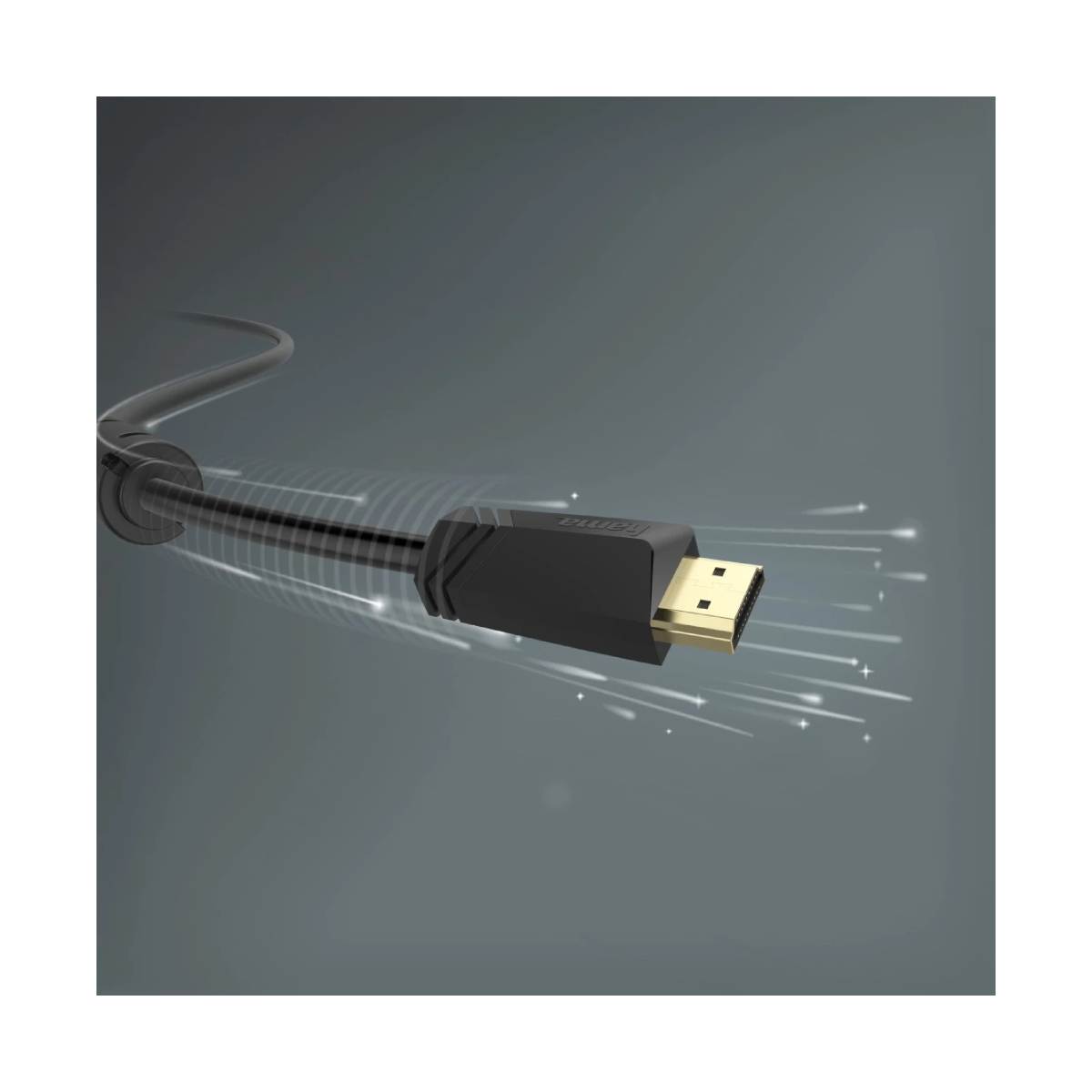 HAMA 00205009 Καλώδιο HDMI Υψηλής Ταχύτητας 4K με Ethernet, Gold-Plated, 10 m | Hama| Image 2