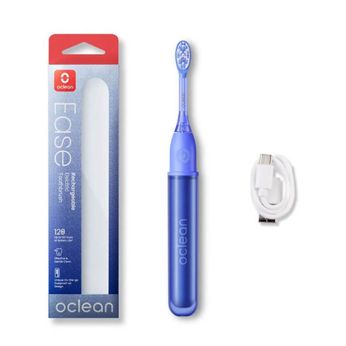 Oclean C01000594 Ease Επαναφορτιζόμενη Ηλεκτρική Οδοντόβουρτσα, Μπλε | Oclean| Image 2