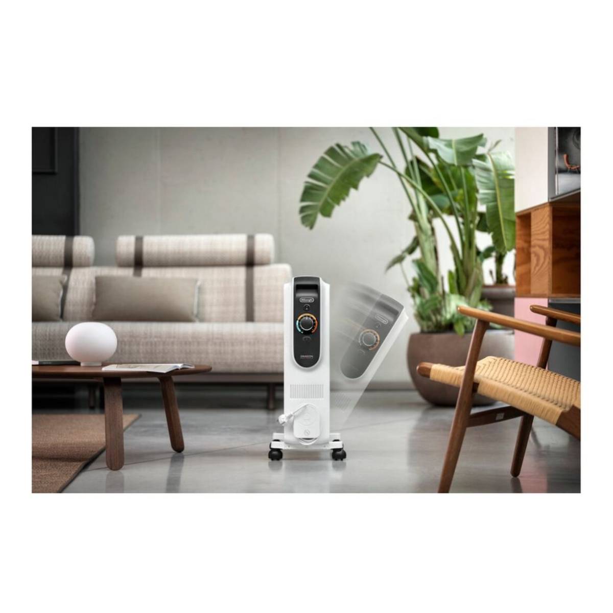 DELONGHI TRD51025 Καλοριφέρ Λαδιού, Άσπρο | Delonghi| Image 3