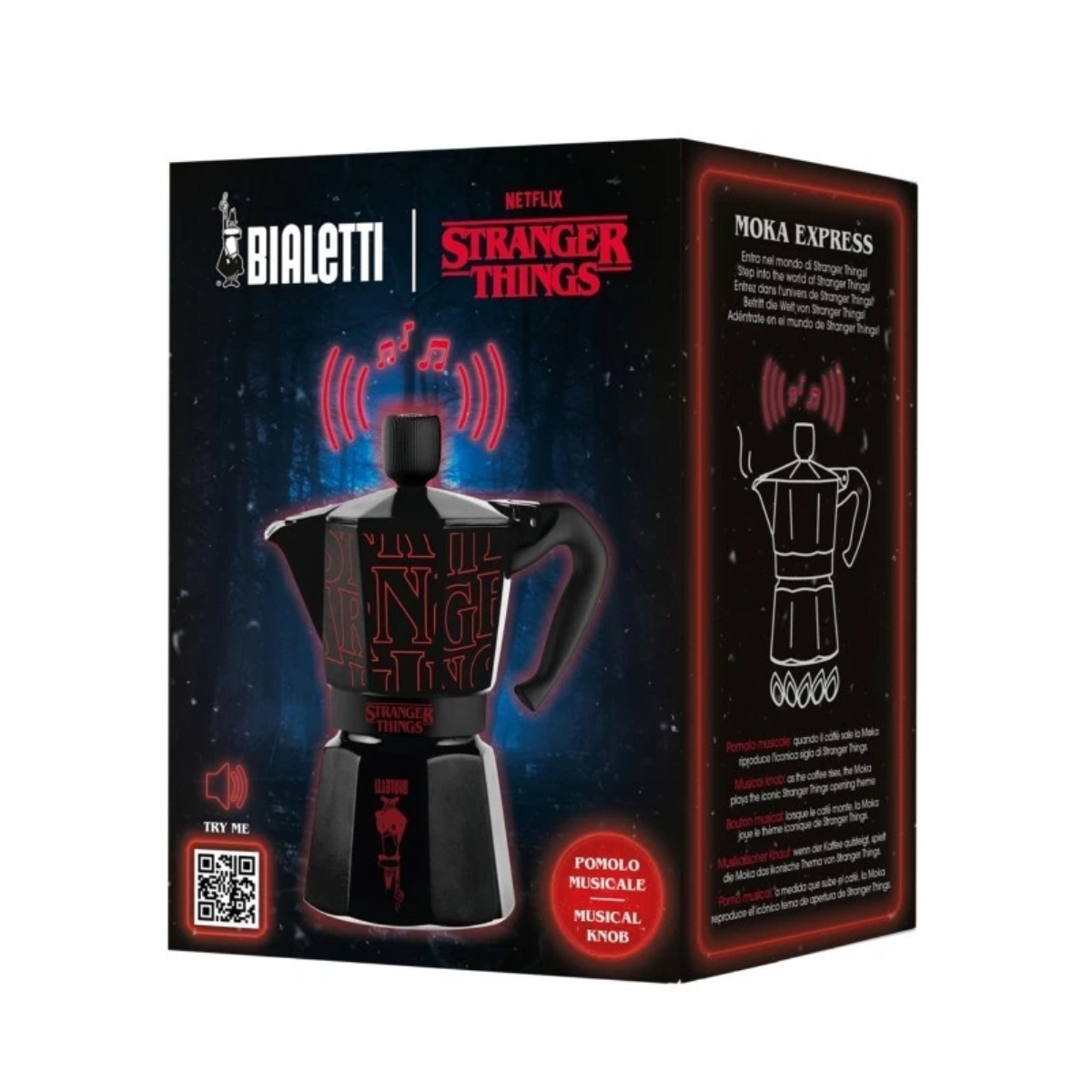 BIALETTI Moka Express Stranger Things Καφετιέρα Μόκας, 6 Φλιτζάνια | Bialetti| Image 2
