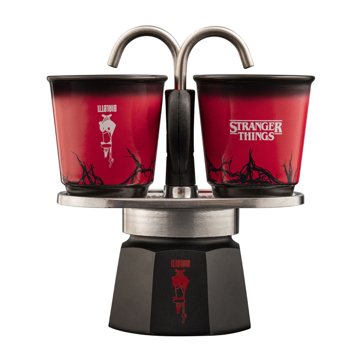 BIALETTI Set Mini Express Stranger Things Καφετιέρα Μόκας με 2 Φλιτζάνια | Bialetti| Image 2
