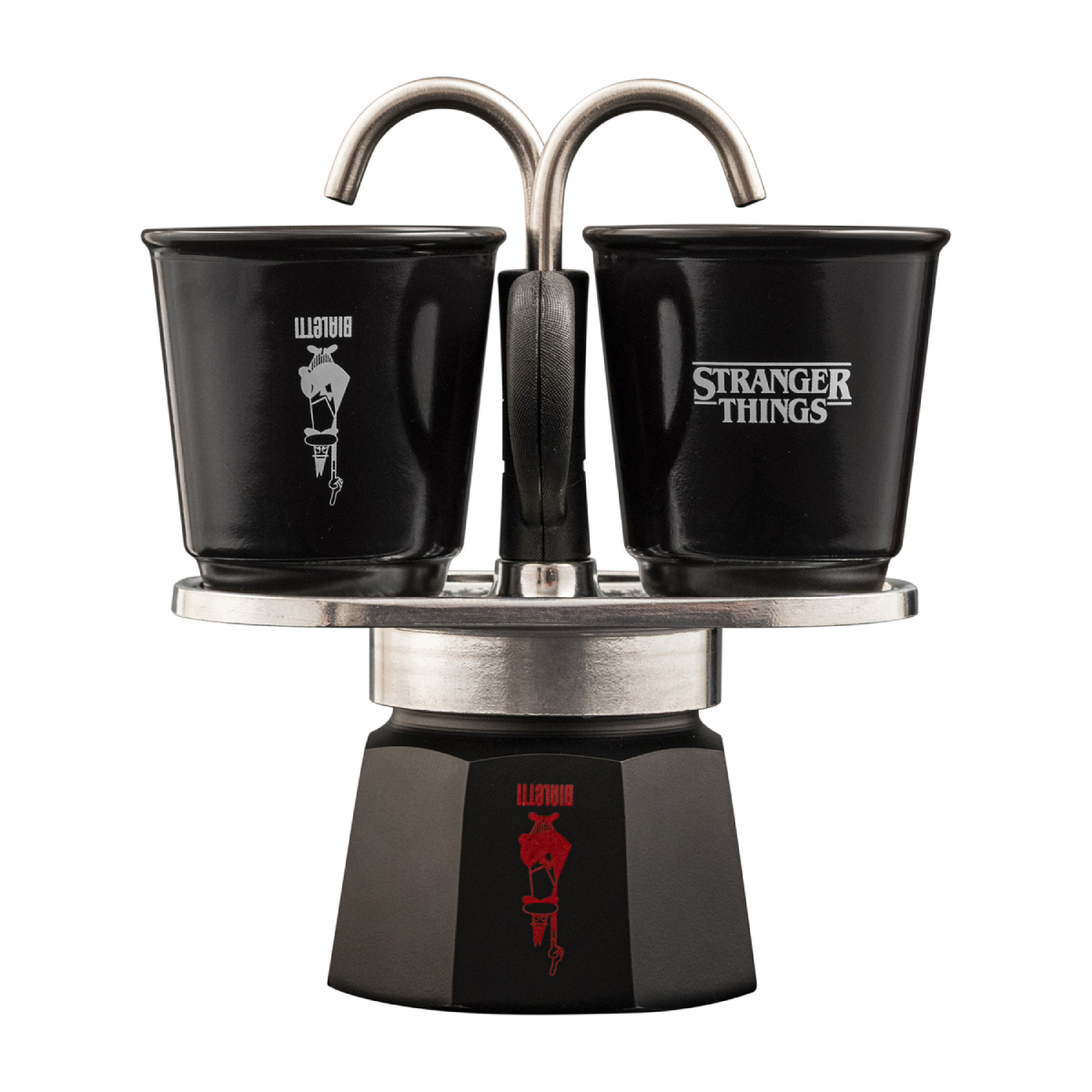 BIALETTI Set Mini Express Stranger Things Καφετιέρα Μόκας με 2 Φλιτζάνια | Bialetti| Image 1
