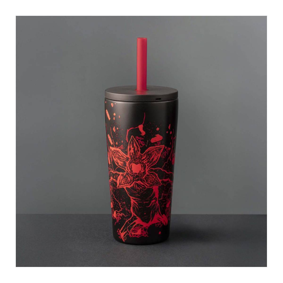 BIALETTI BIALE39 Stranger Things Tumbler με Glow-in-the-Dark Εφέ & Καλαμάκι, 600ml | Bialetti| Image 2