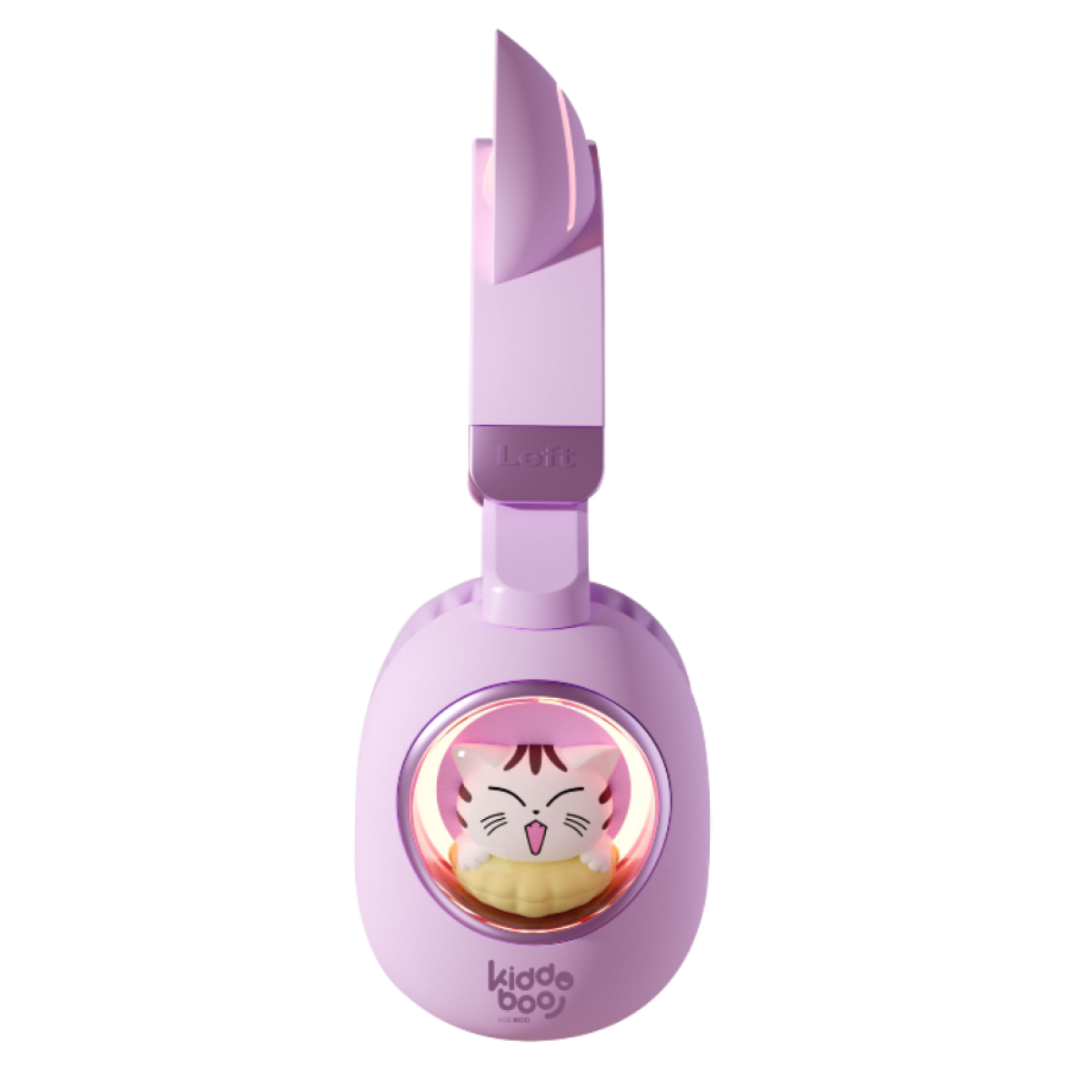 KIDDOBOO KBKID5LVD Delulu Ασύρματα Ακουστικά για Παιδιά, Λεβάντα | Kiddoboo| Image 2