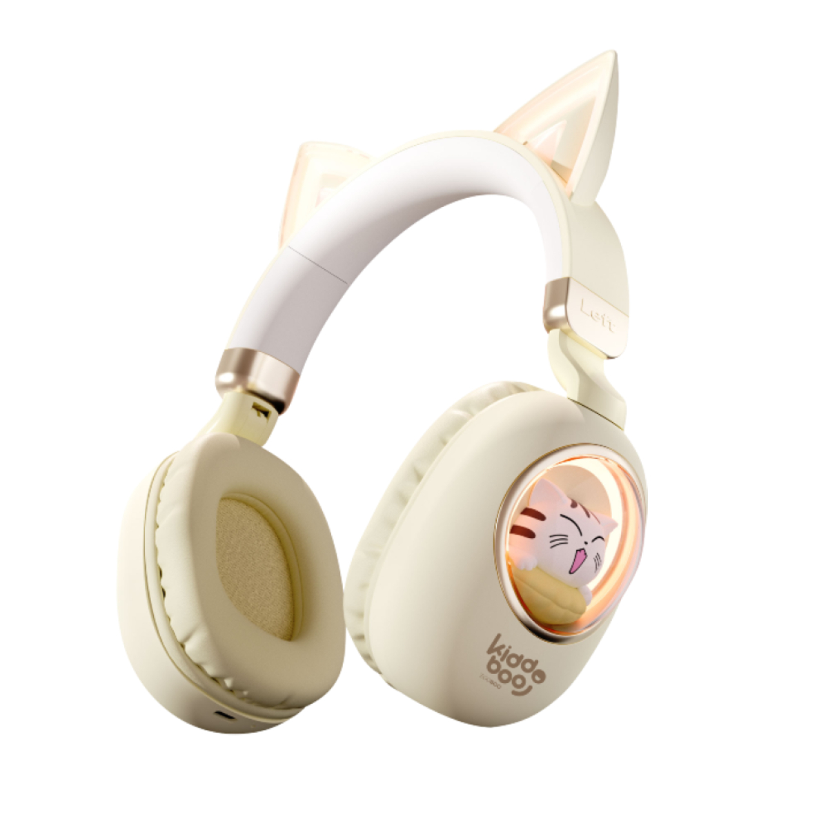 Image of suggested product: KIDDOBOO KBKID5GLD Delulu Ασύρματα Ακουστικά για Παιδιά, Χρυσό