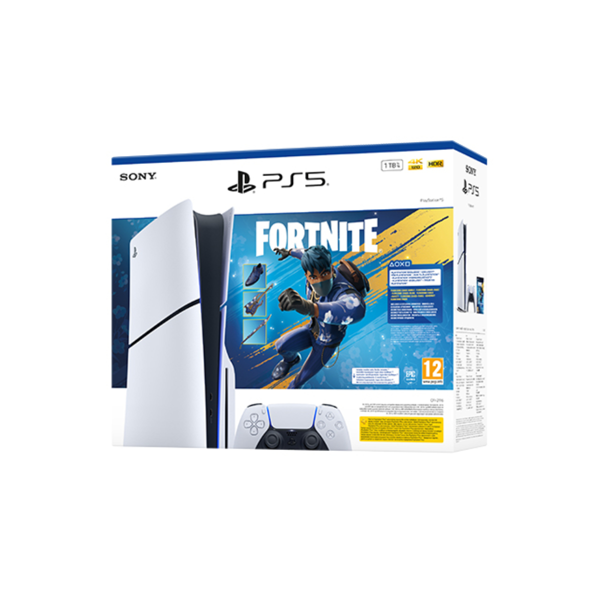 SONY PlayStation 5 Standard Edition E Chassis Κονσόλα με Fortnite Flowering Chaos | Sony| Image 5