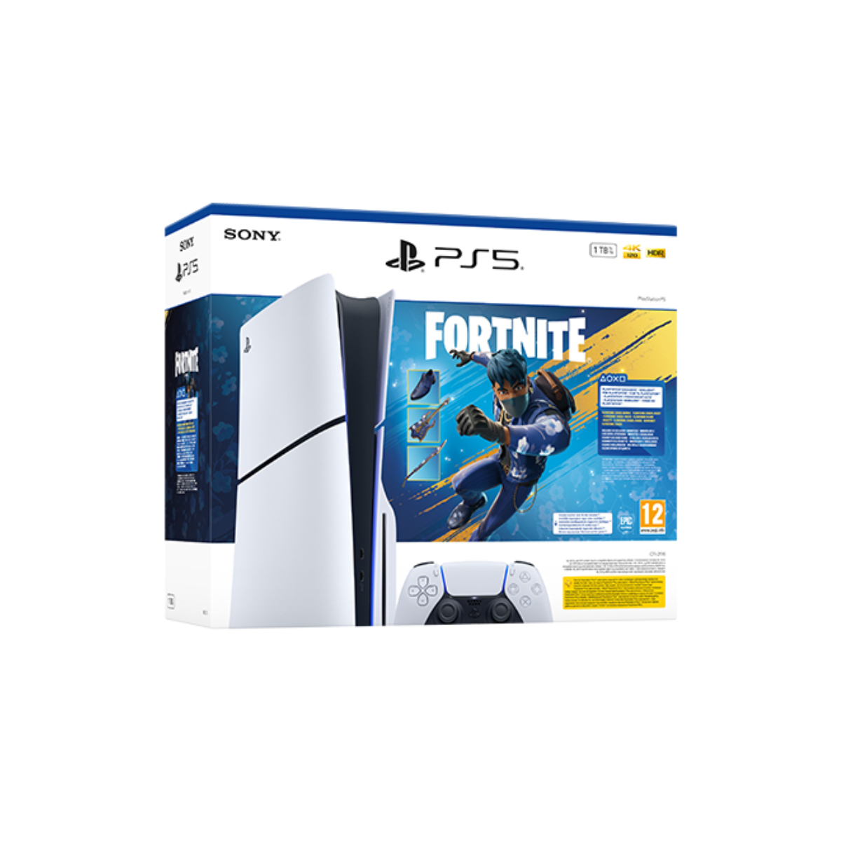 SONY PlayStation 5 Standard Edition E Chassis Κονσόλα με Fortnite Flowering Chaos | Sony| Image 6