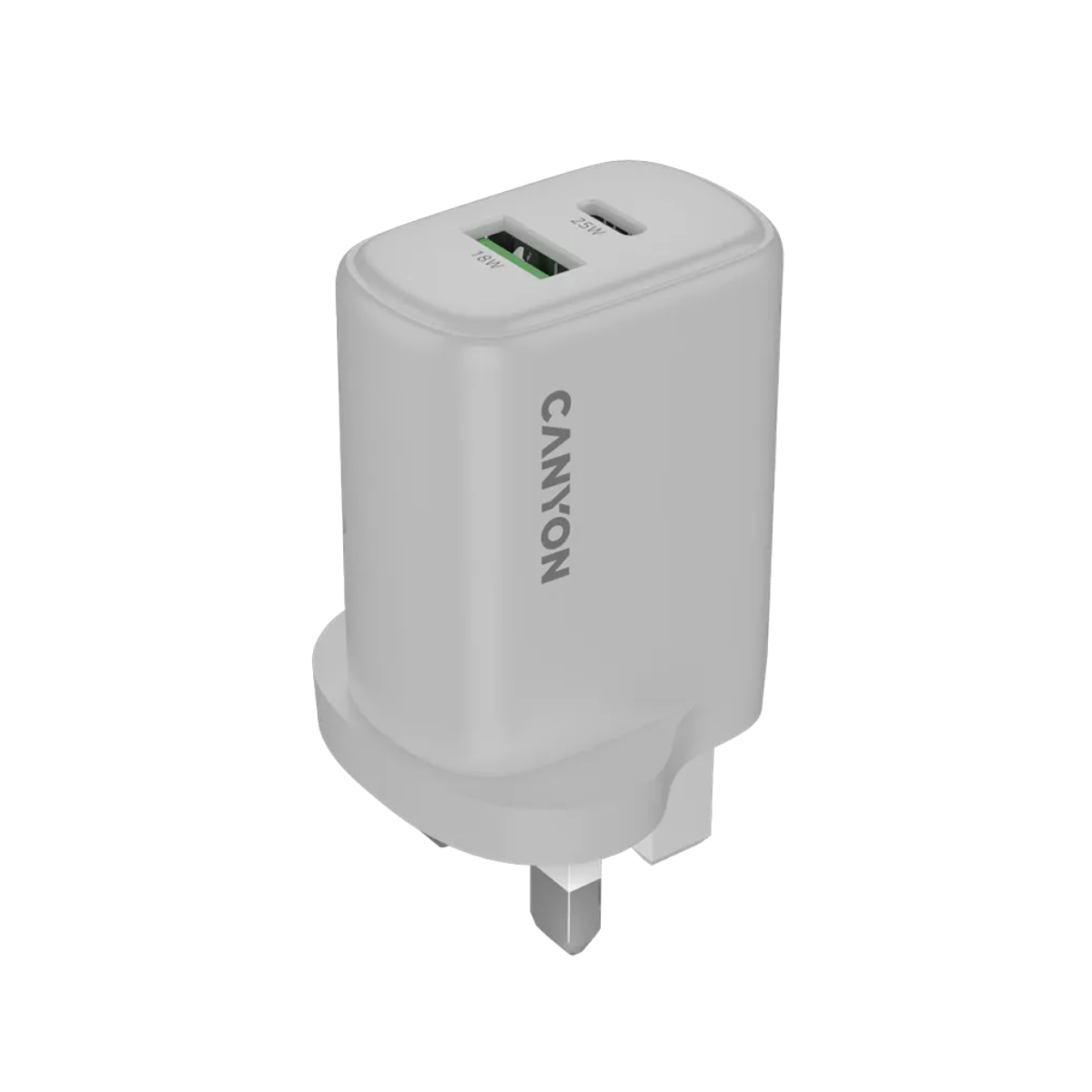Image of suggested product: CANYON CNE-CHA250-21-UK Φορτιστής 2 Θυρών, 25 Watts