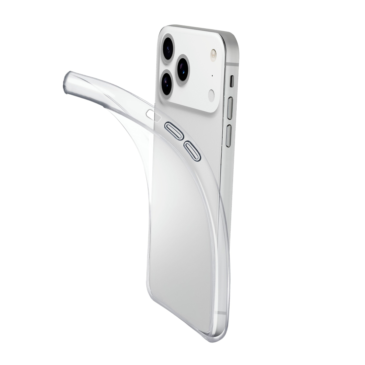 CELLULAR LINE FINECIPH17PROT Θήκη Σιλικόνης για iPhone 17 Pro, Διαφανής | Cellular-line| Image 1