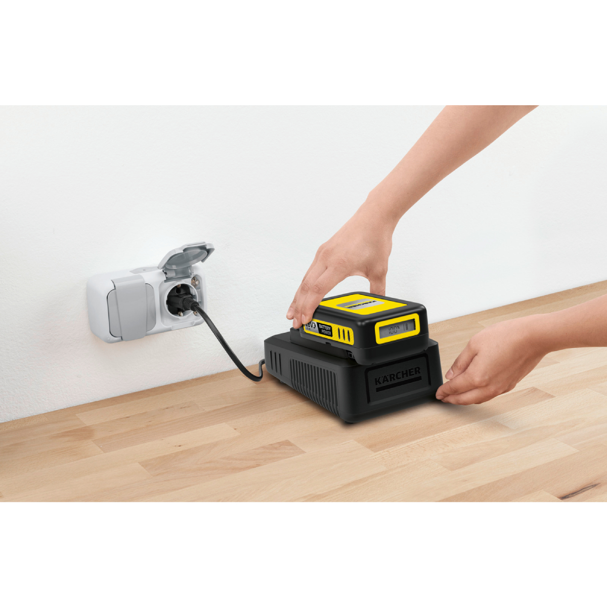  KARCHER 2.445-062.0 Σετ Μπαταρία και Ταχυφορτιστής 18V, 2.5Ah | Karcher| Image 2
