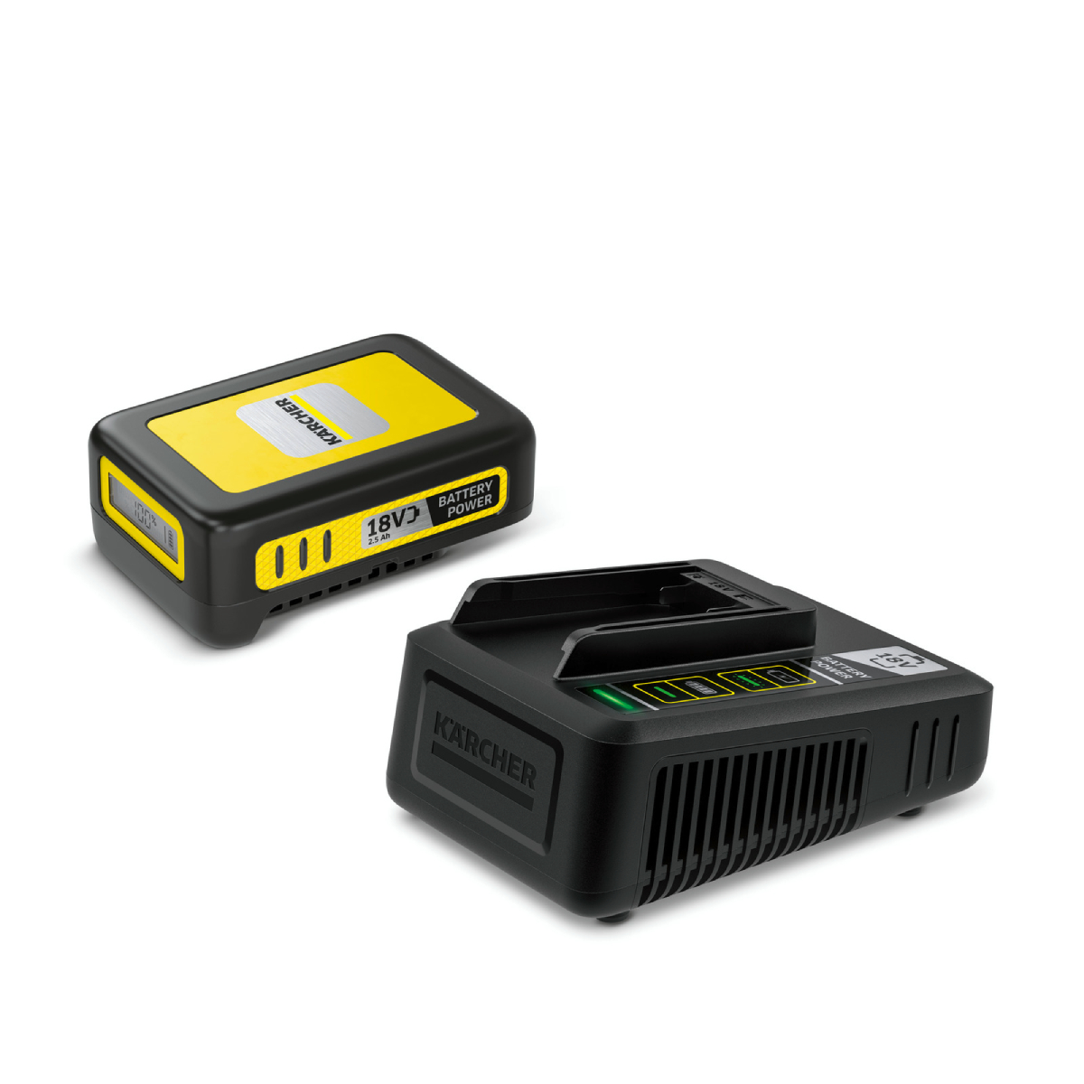  KARCHER 2.445-062.0 Σετ Μπαταρία και Ταχυφορτιστής 18V, 2.5Ah | Karcher| Image 1
