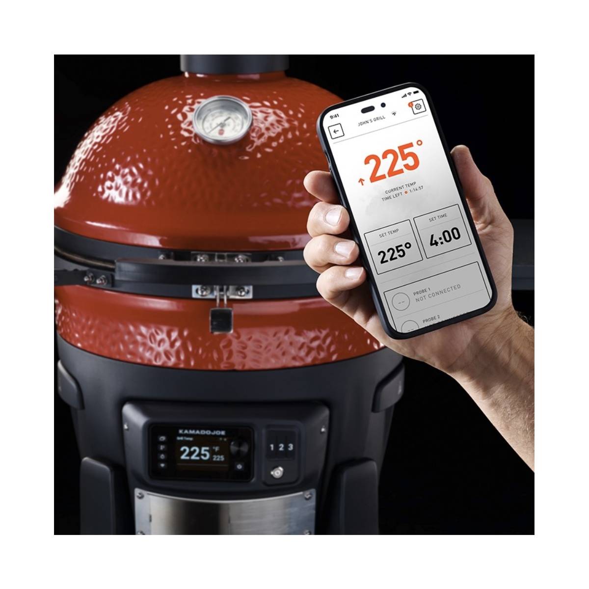KAMADO JOE KJ15041523 Ψηφιακή Ψησταριά Κάρβουνου και Καπνιστήρι Konnected Joe | Kamado-joe| Image 3