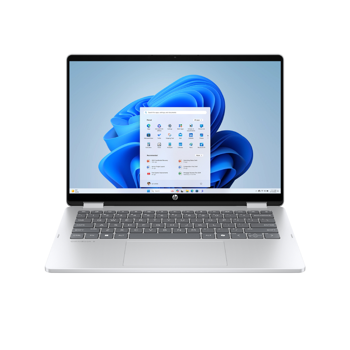 HP 14-FP0000NV Omnibook 5 Flip 2-σε-1 Φορητός Υπολογιστής 14", Ασημί | Hp| Image 2