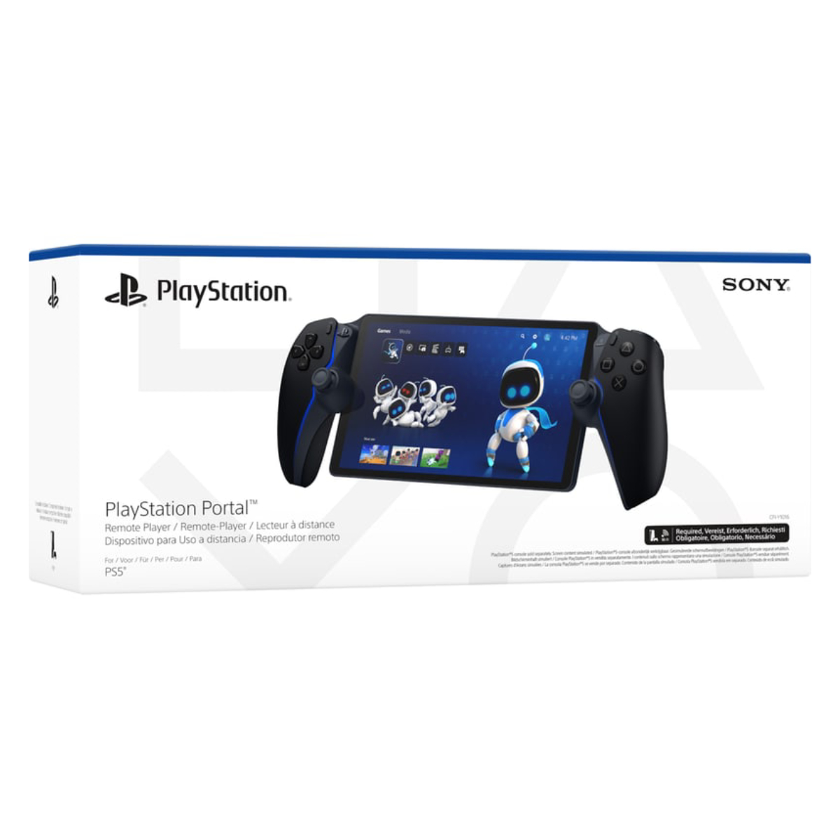 PS5 PORTAL MIDNIGHT BLACK - Electroline