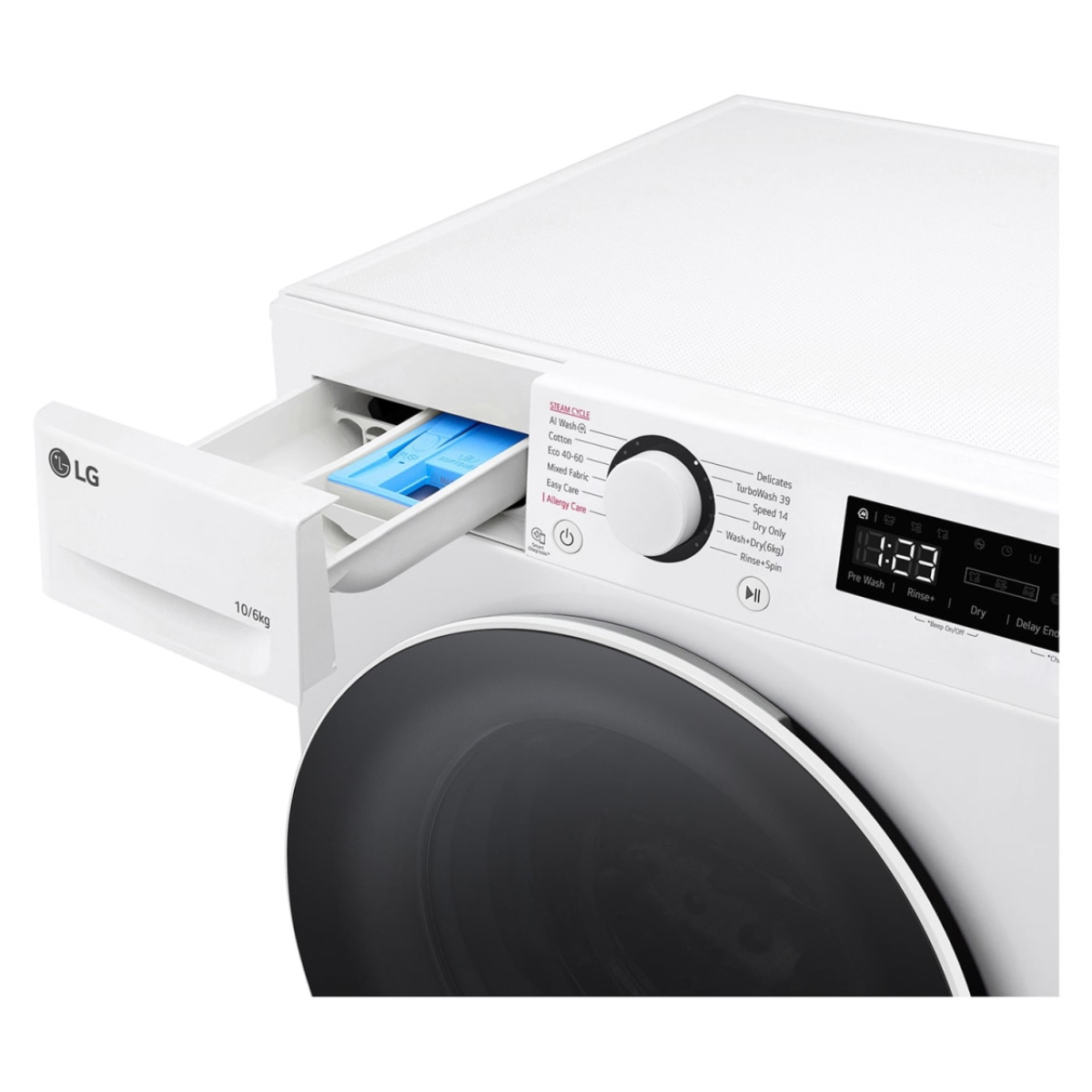 LG F4DR510S0W Πλυντήριο & Στεγνωτήριο 10/6 kg, Άσπρο | Lg| Image 4