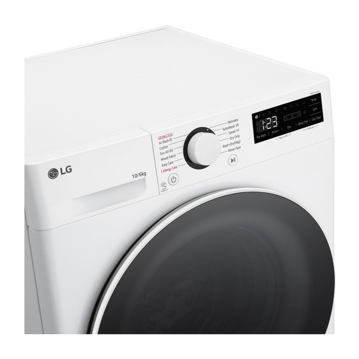 LG F4DR510S0W Πλυντήριο & Στεγνωτήριο 10/6 kg, Άσπρο | Lg| Image 6