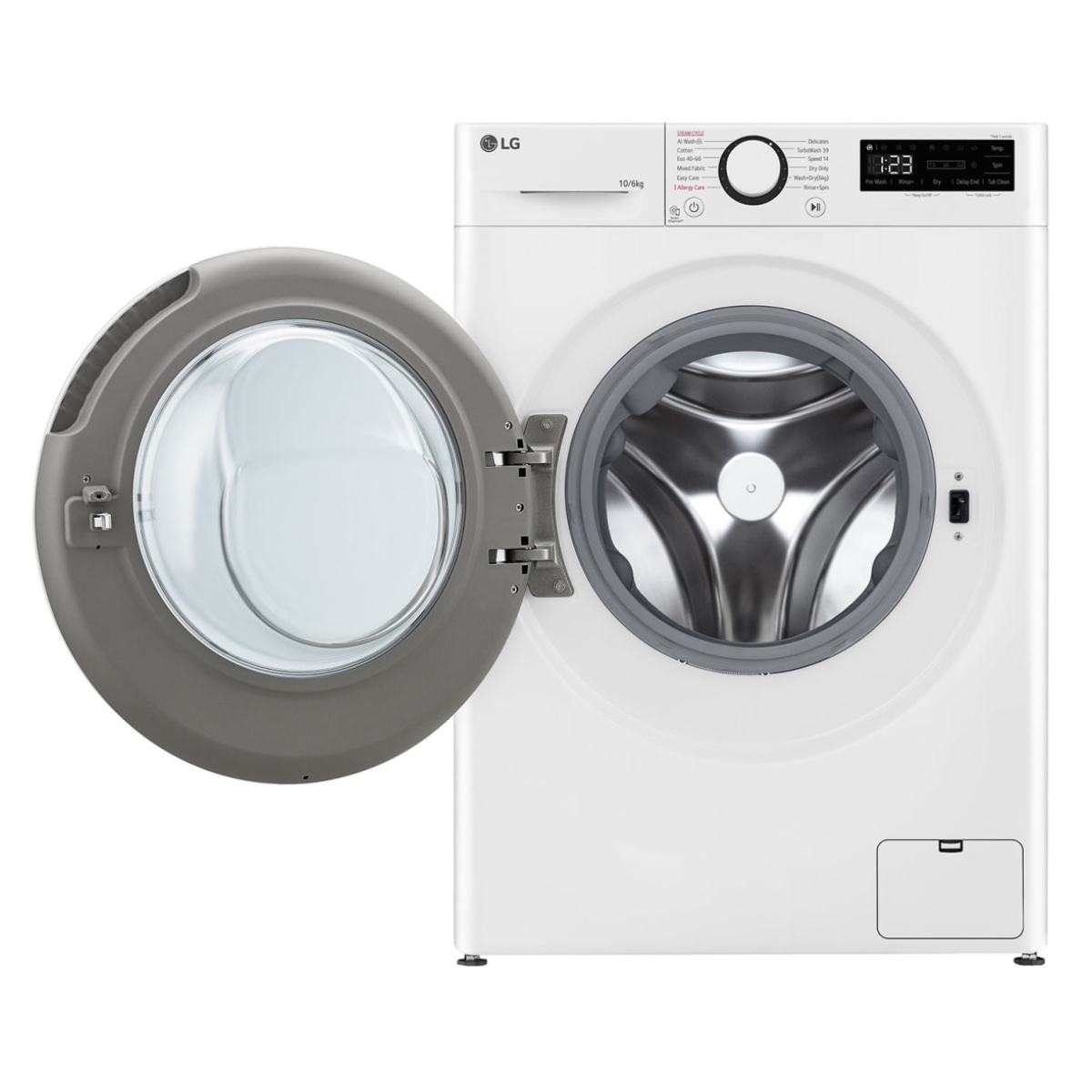 LG F4DR510S0W Πλυντήριο & Στεγνωτήριο 10/6 kg, Άσπρο | Lg| Image 2