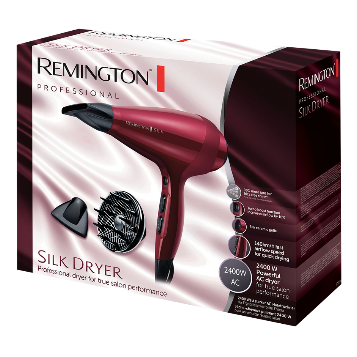REMINGTON AC9096 Silk Πιστολάκι Μαλλιών, Κόκκινο | Remington| Image 3