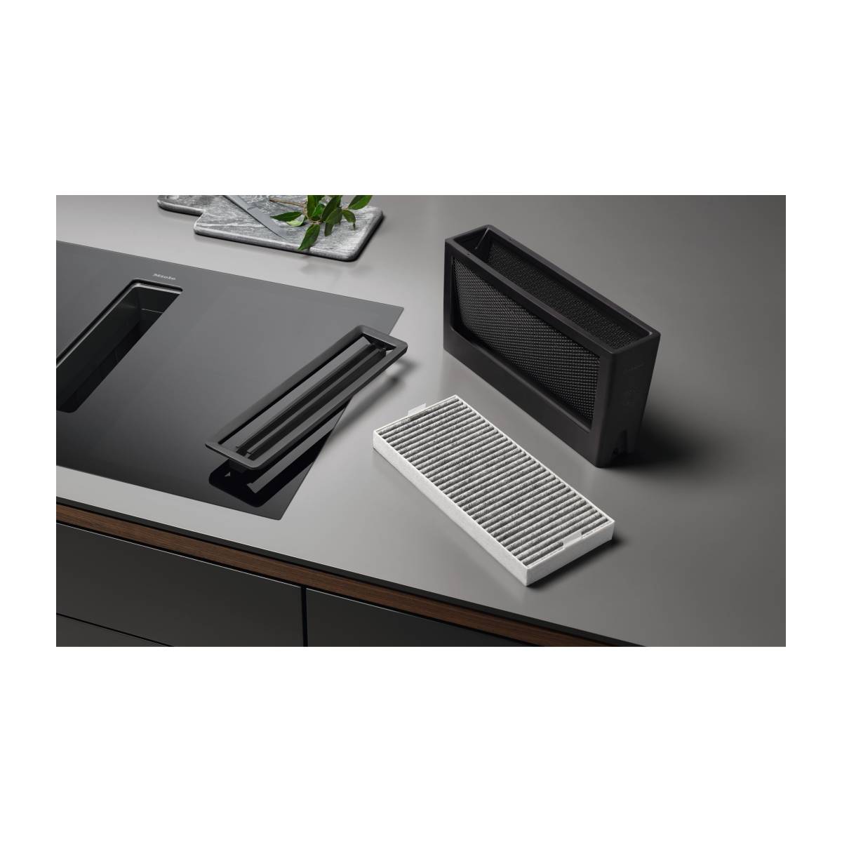 MIELE KMDA7676 FL-A Black Perfection Επαγωγική Εστία με Ενσωματωμένο Απορροφητήρα  | Miele| Image 3