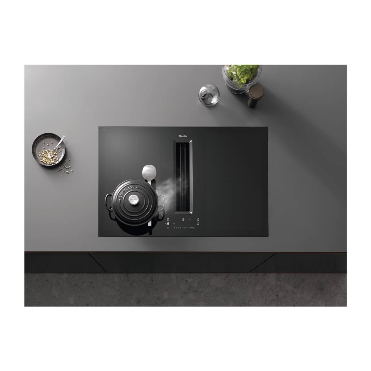 MIELE KMDA7676 FL-A Black Perfection Επαγωγική Εστία με Ενσωματωμένο Απορροφητήρα  | Miele| Image 2