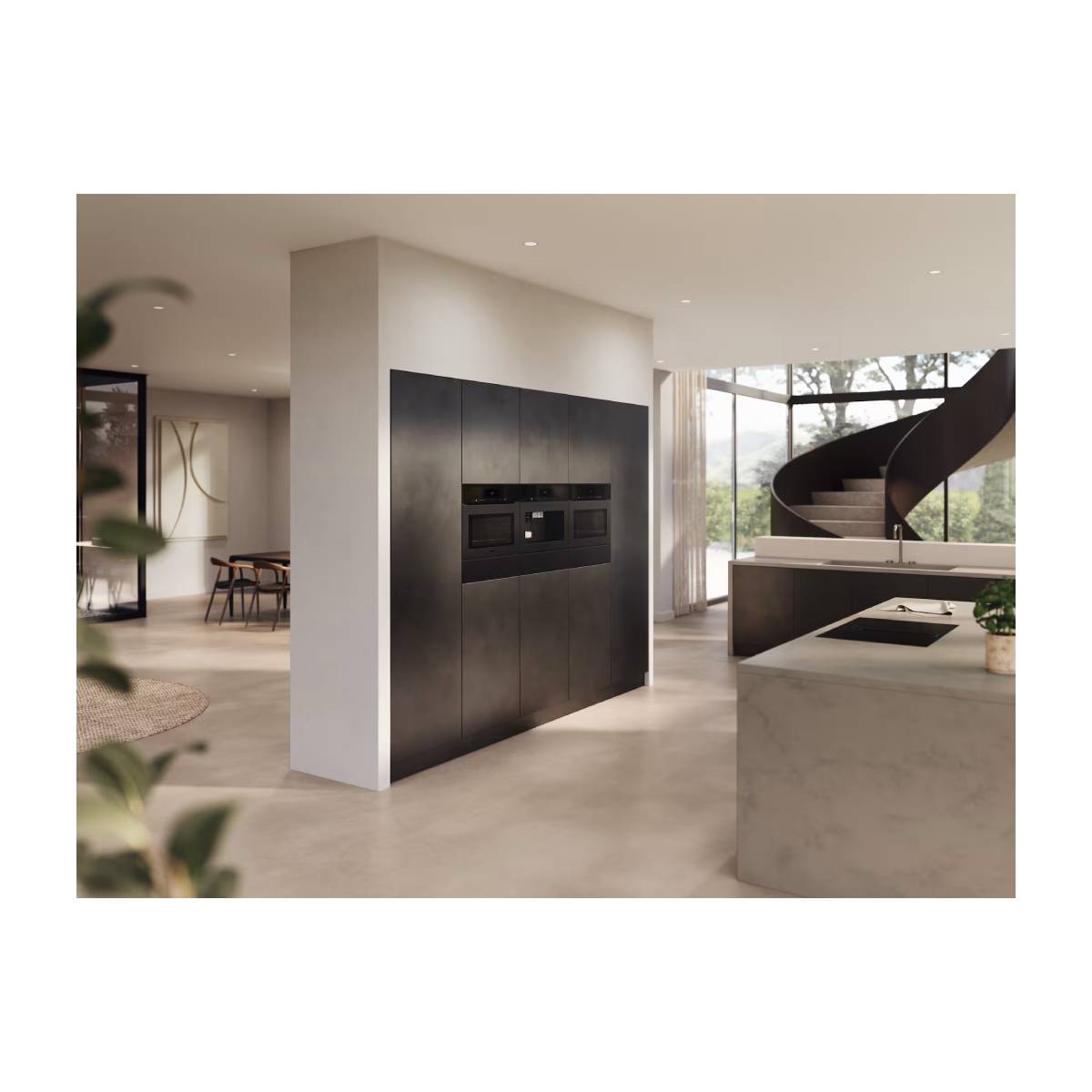 MIELE KMDA 7876 FL-U MattFinish Επαγωγική Εστία με Ενσωματωμένο Απορροφητήρα  | Miele| Image 5