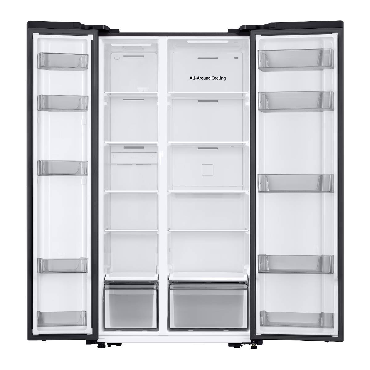 SAMSUNG RS57DG410EB4EF Ψυγείο Ντουλάπα, Μαύρο Inox | Samsung| Image 3