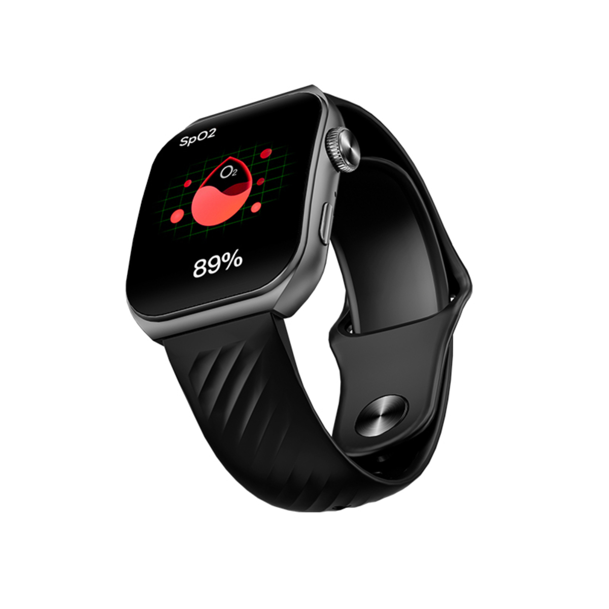 QCY Watch GS2 S5 Smartwatch, Μαύρο | Qcy| Image 3