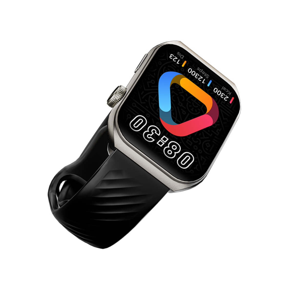 QCY Watch GS2 S5 Smartwatch, Μαύρο | Qcy| Image 4