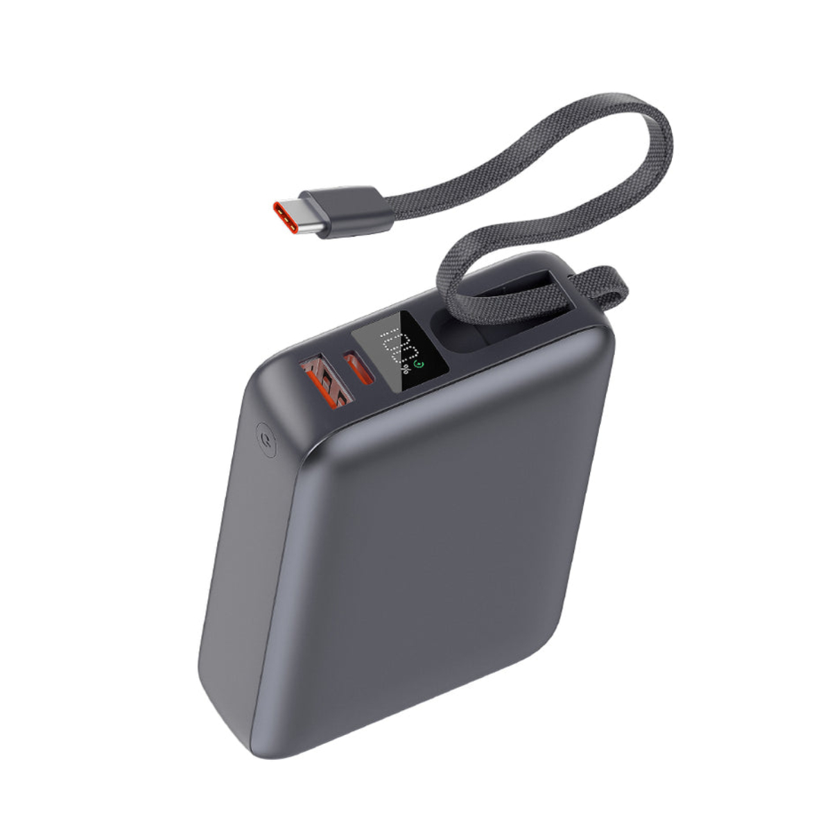 QCY 2.40.01.04.001 Power Bank / Φορητή Μπαταρία 20.000 mAh, Γκρίζο | Qcy| Image 3