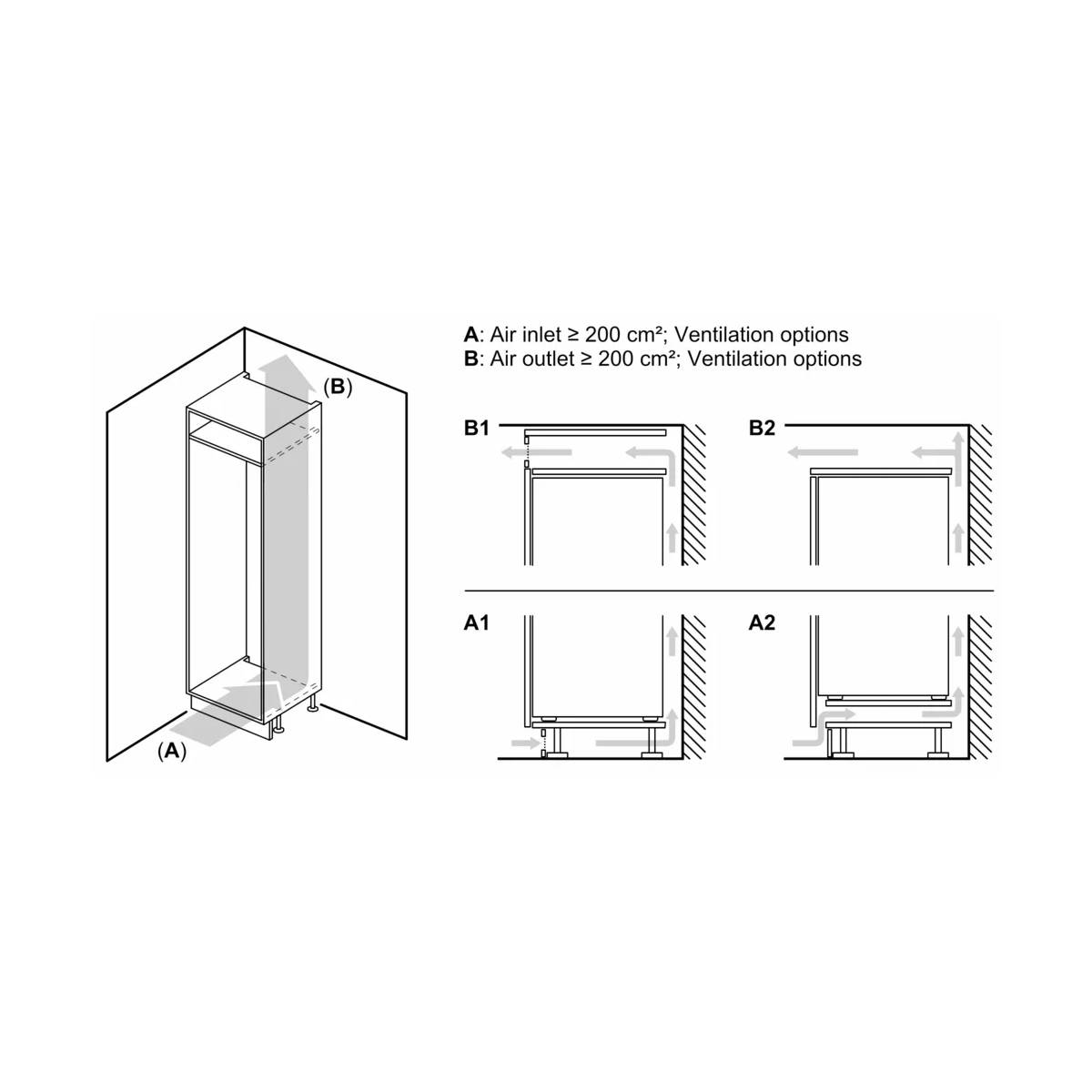 BOSCH KIF86HDD0 Accent Line Εντοιχιζόμενο Ψυγείο με Κάτω Θάλαμο, Άσπρο | Bosch| Image 6
