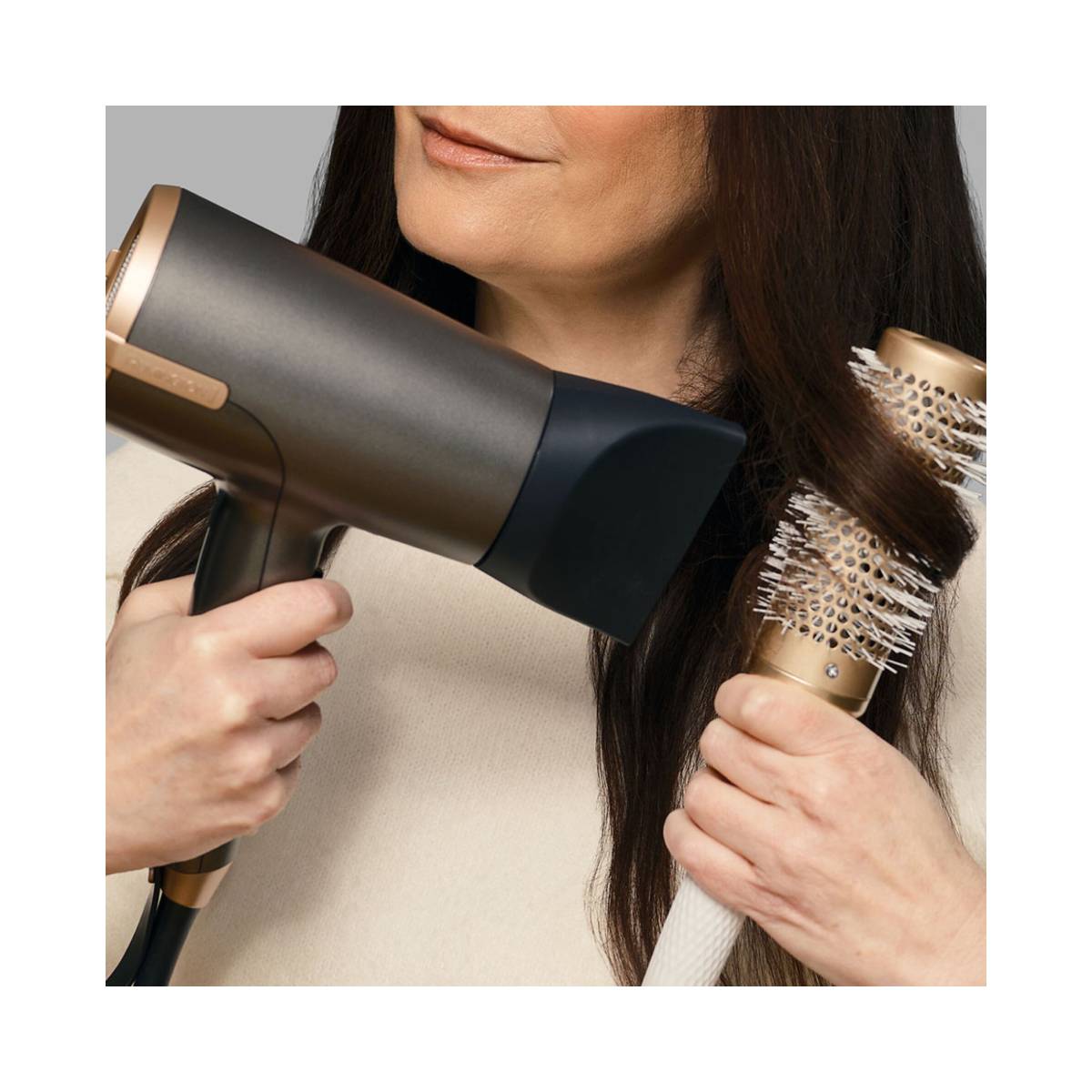REMINGTON D6077 One Dry & Hair Dryer Πιστολάκι Μαλλιών, Γκρι/Μπρονζέ | Remington| Image 4