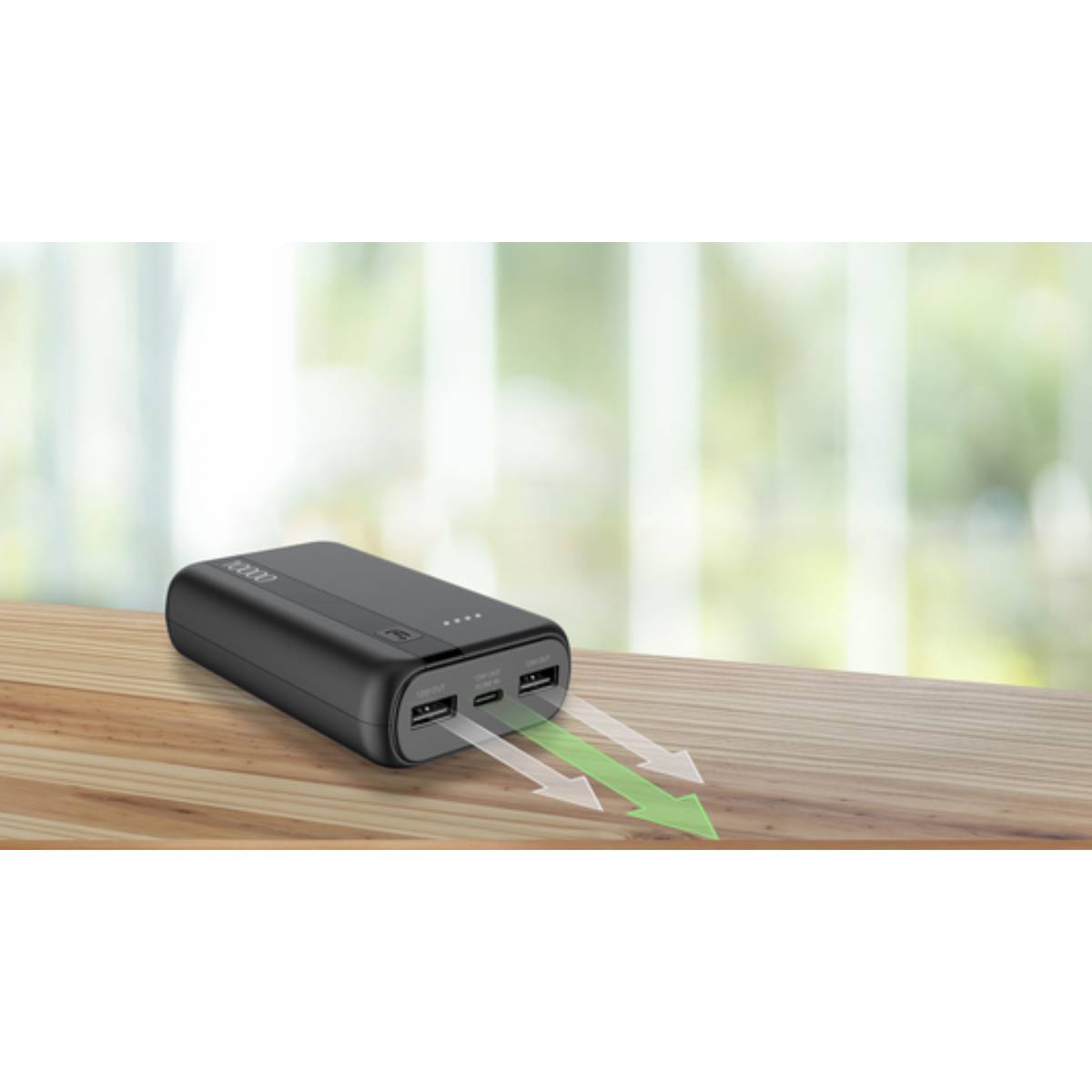 CELLULAR LINE Power Bank/Φορητή Μπαταρία 10000 mAh, Μαύρο | Cellular-line| Image 2
