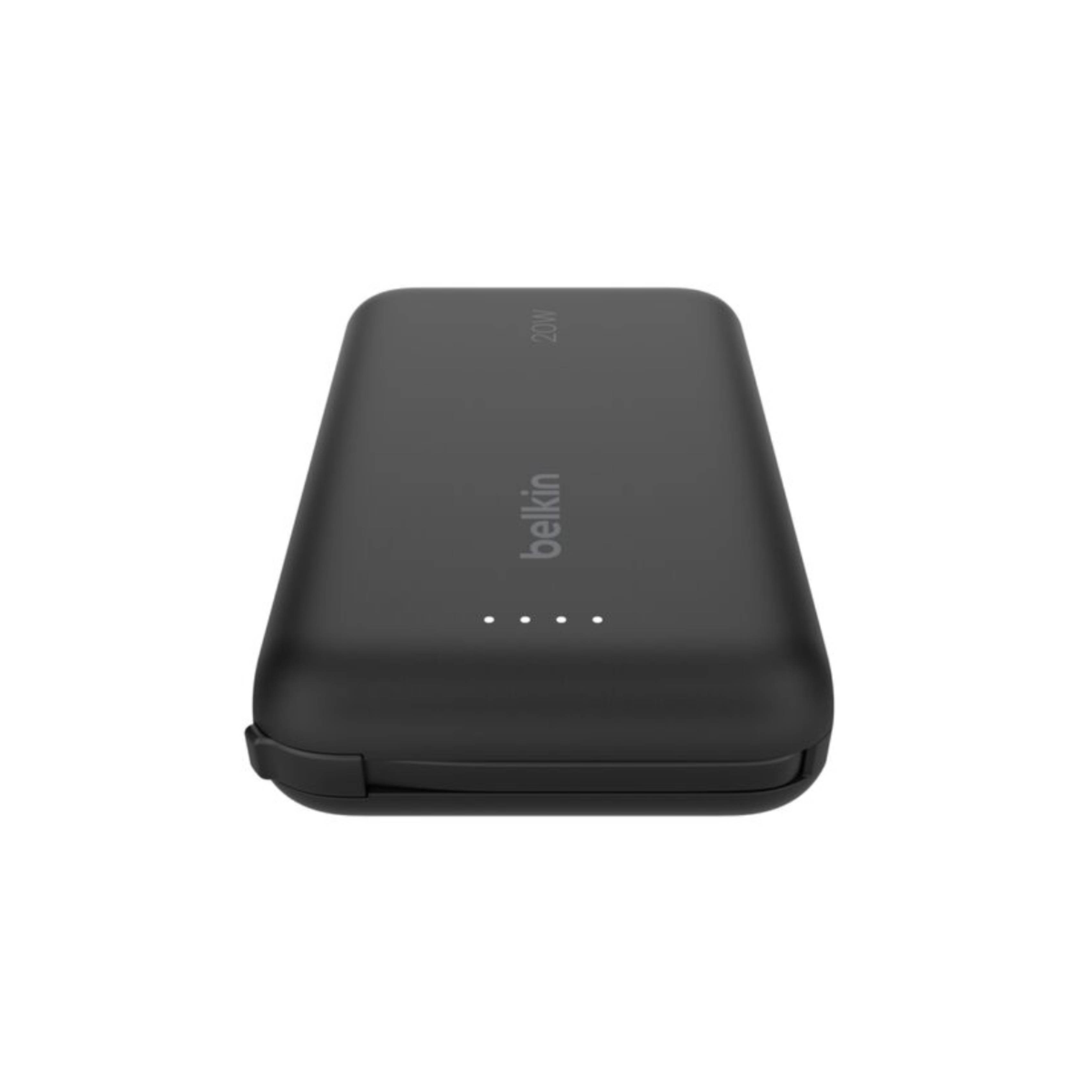 Belkin BoostCharge Power Bank/Φορητή Μπαταρία 10K με Ενσωματωμένο Καλώδιο USB-C, Μαύρο | Belkin| Image 3
